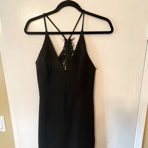 Sexy and elegant Astr little black dress